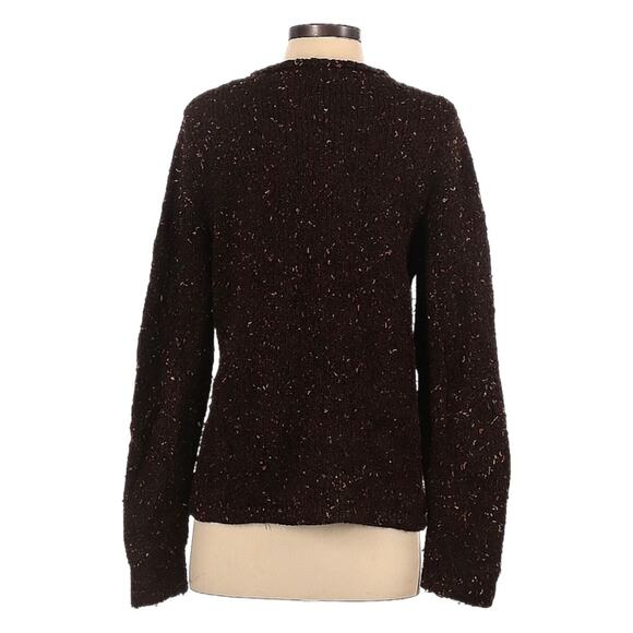 Christopher & Banks Speckled Pullover Sweater Women’s Size Small Brown - Picture 2 of 4